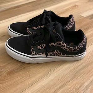 Vans Ward cheetah skate shoes